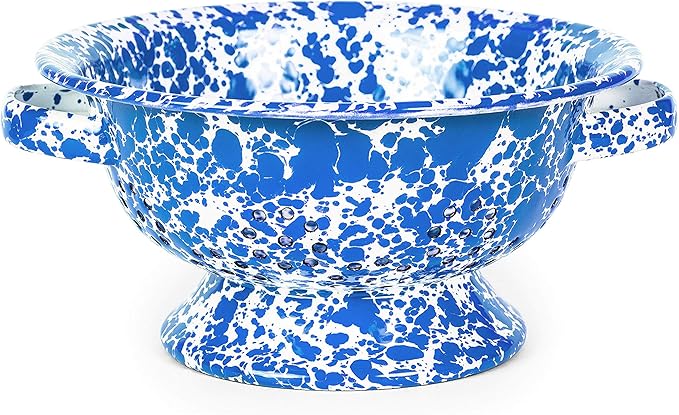 Enamelware Berry Colander - 5 Colors