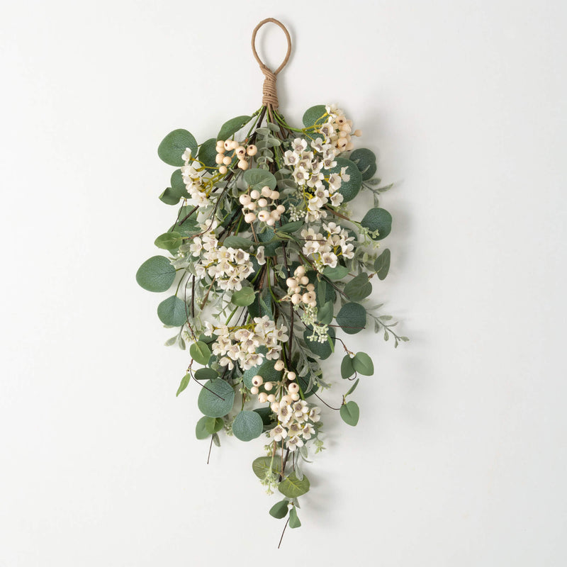 Eucalyptus & Waxflower Swag
