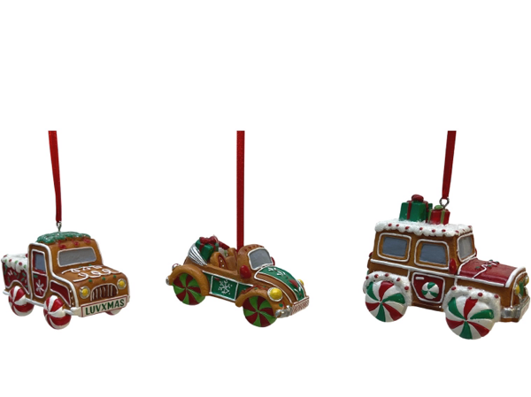 Cookie Car Ornaments