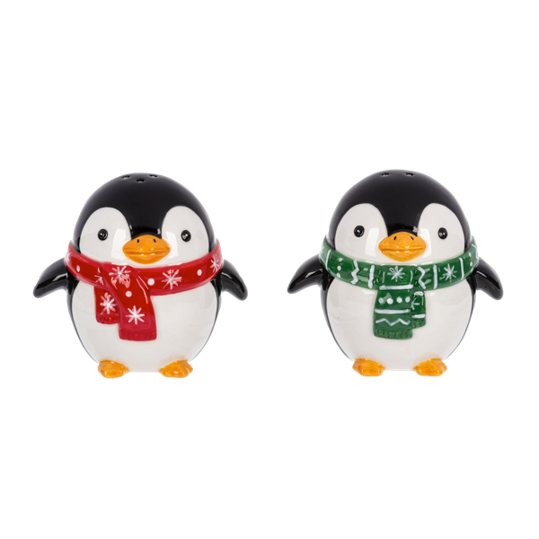 It's Penguining to Look a Lot Like Christmas - Salt & Pepper Shakers