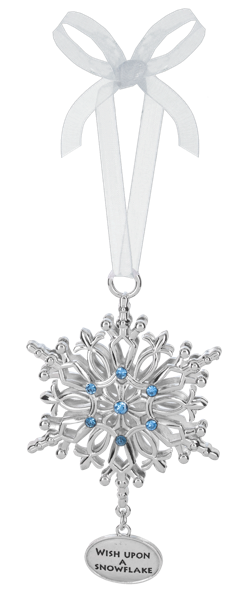 Wish Upon a Snowflake Ornament