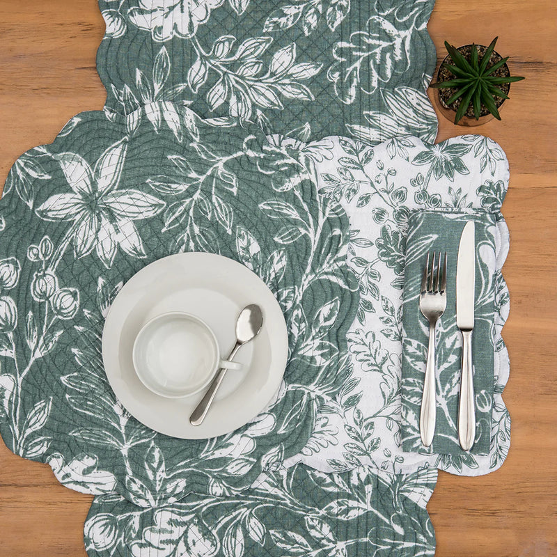 Everview Sage Table Linens