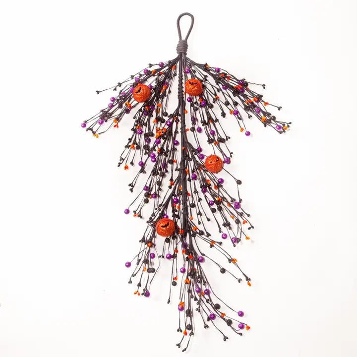 Mixed Berry Drop with Glitter and Orange Pumpkin Bells