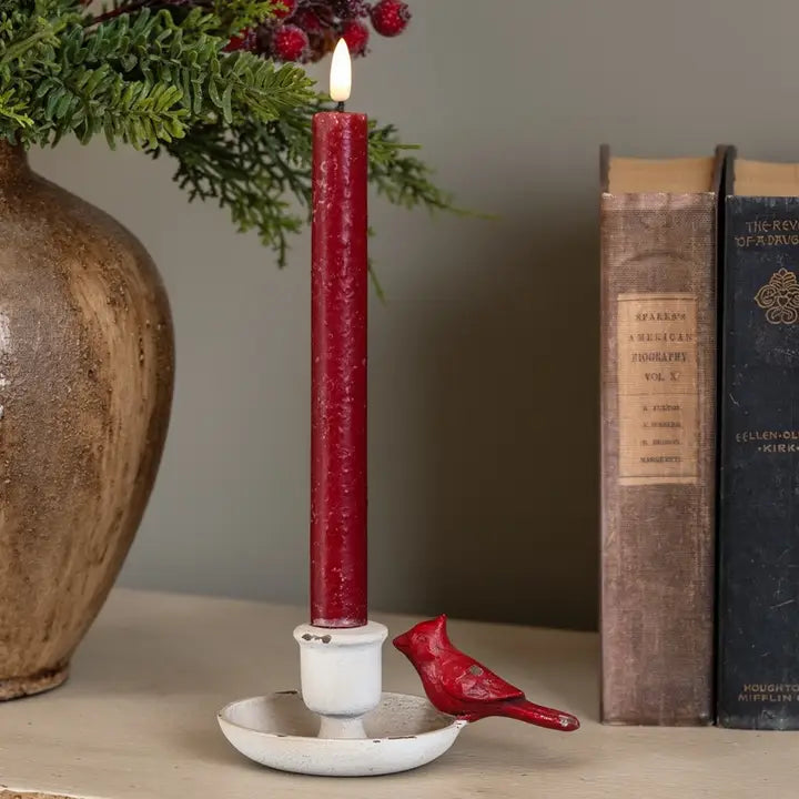 Cardinal Taper Candle Holder