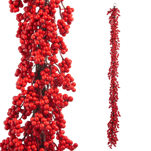 Red Berry Garland - 60"