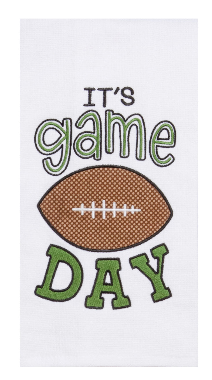 Game Day Embroidered Dual Purpose Terry Towel