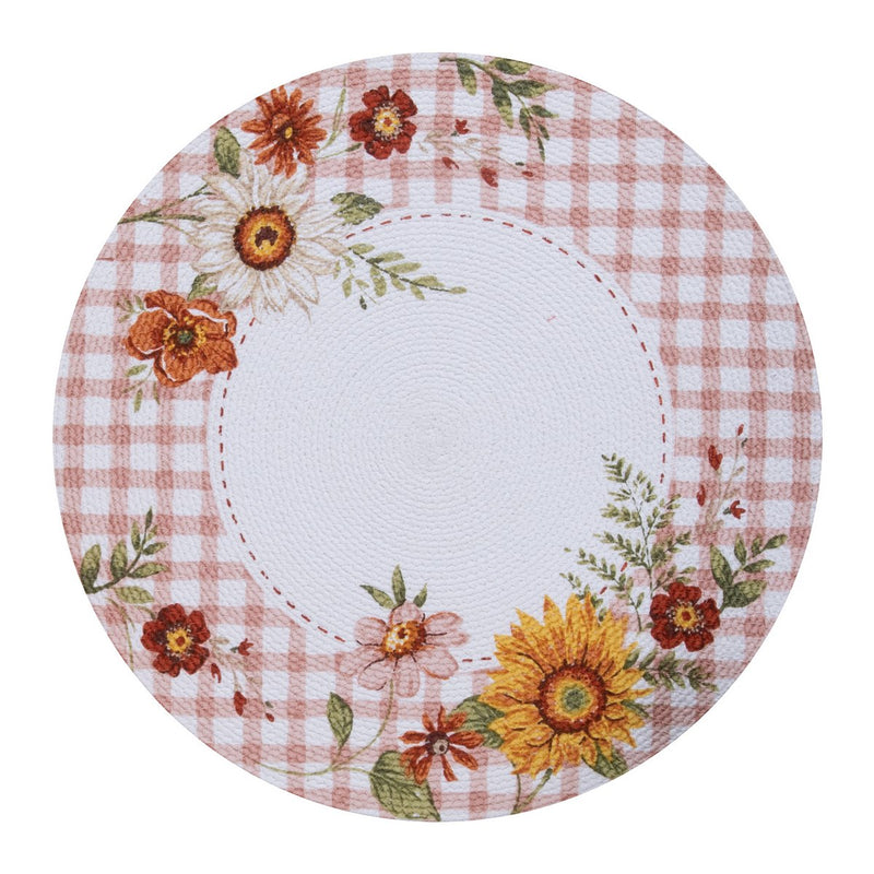 Sunflower Whispers Braided Placemat