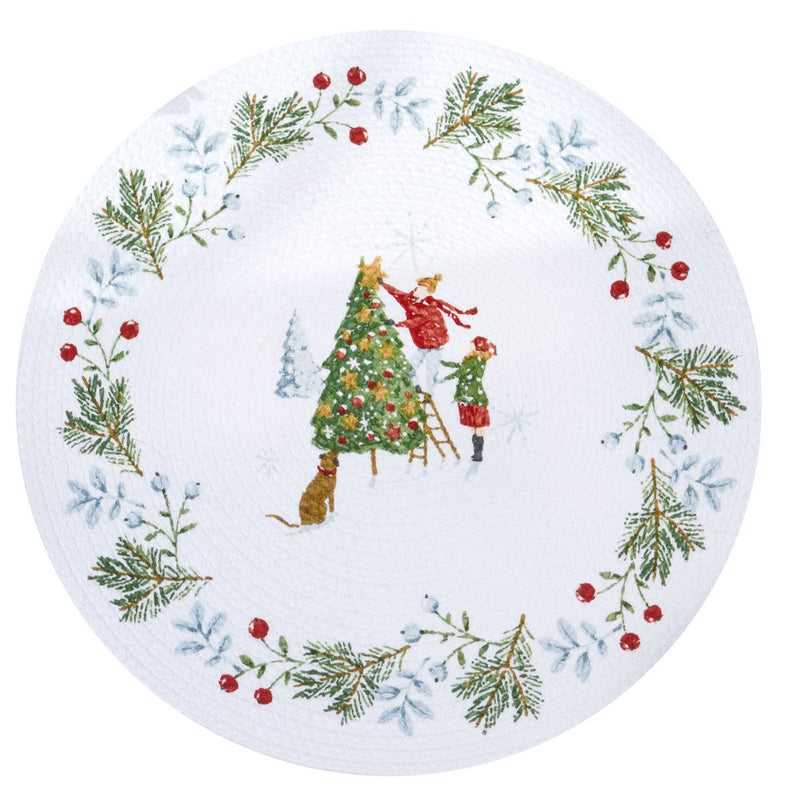 Magical Winterland Braided Placemat