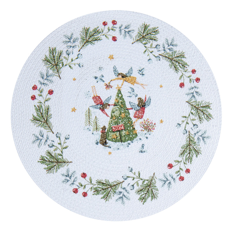 Magical Winterland Braided Placemat