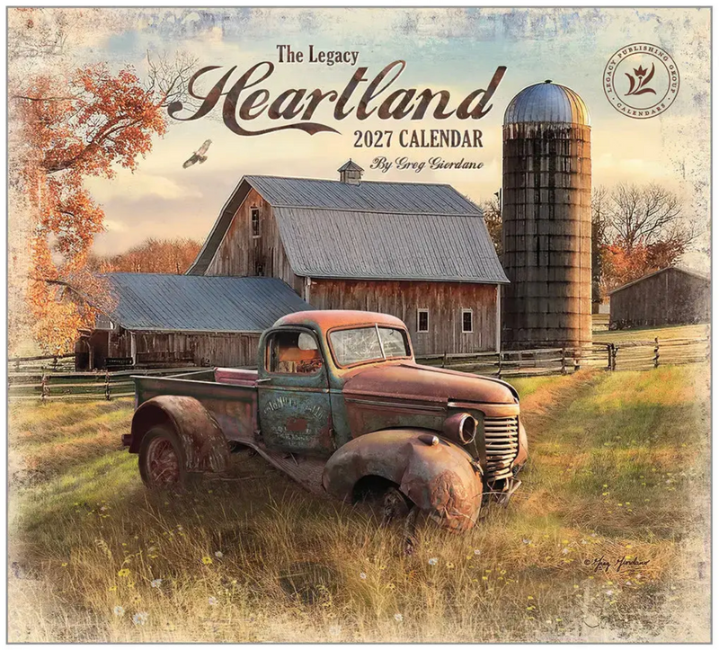 Heartland 2027 Legacy Wall Calendar
