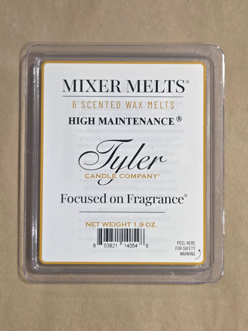 Foster Melts wax melt packaging on a beige background