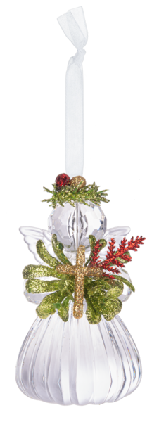 Mini Cross Krystal Angel