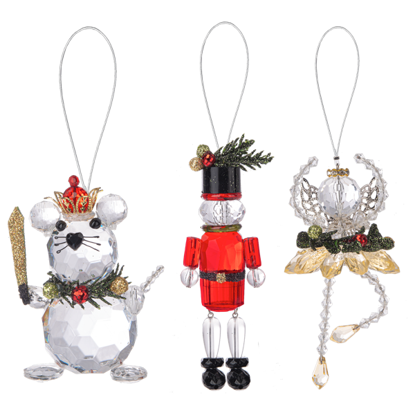 Teeny Nutcracker Ornaments