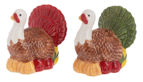 Turkey Salt and Pepper Shakers