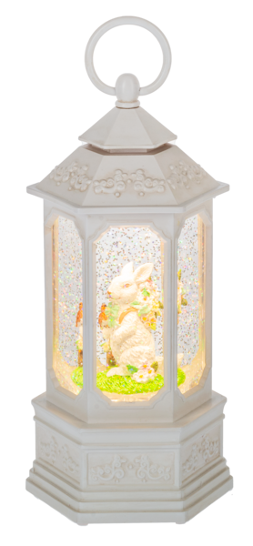 Light Up Shimmer Bunny Water Lantern