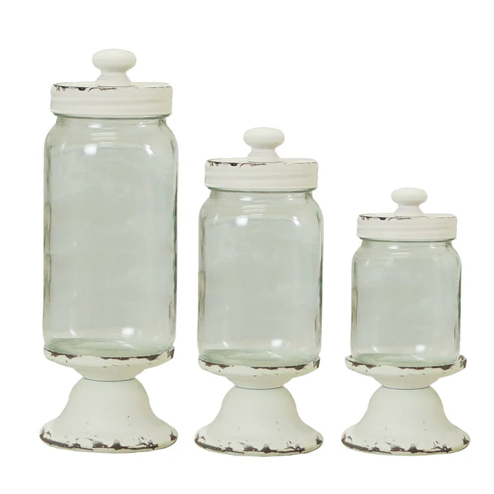 Old Fashioned Glass Containers