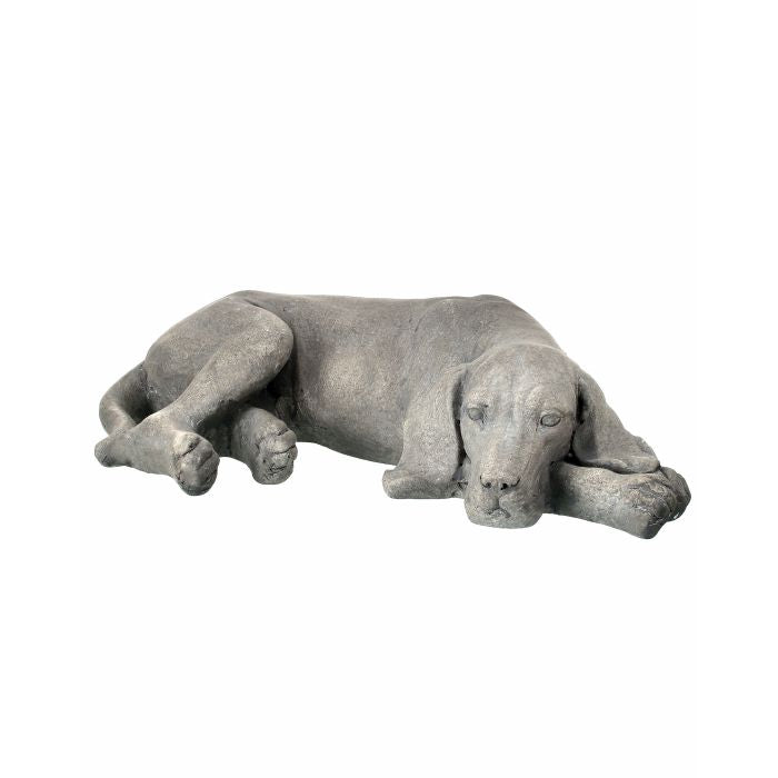 Napping Dog Statue