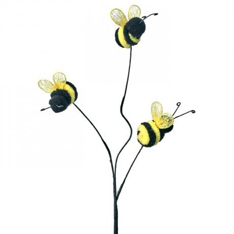 Chenille Bumble Bee Spray