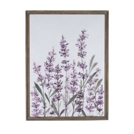 Painted Lavender Wall Art