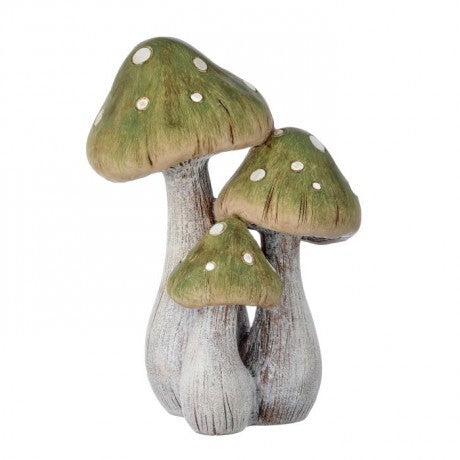 Triple Mushroom Figurine