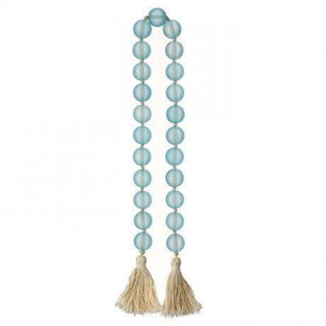 Sea Glass with Jute Garland - 36" L