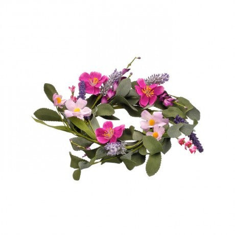 Daisy and Heather Candle Ring