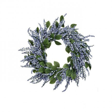 Blue Sky Berry Wreath - 28"