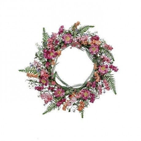 Spring Blossoms Wreath - 22"