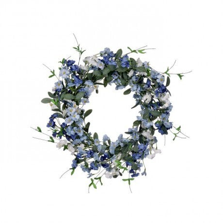 Mini Garden Blossom Wreath - 24"