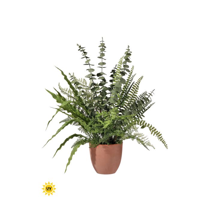 Natural Touch Mixed Foliage Potted Floral