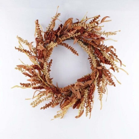 Autumn Millet Wreath - 24"