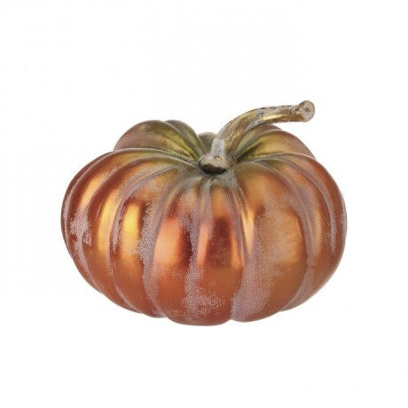 Metallic Autumn Pumpkin