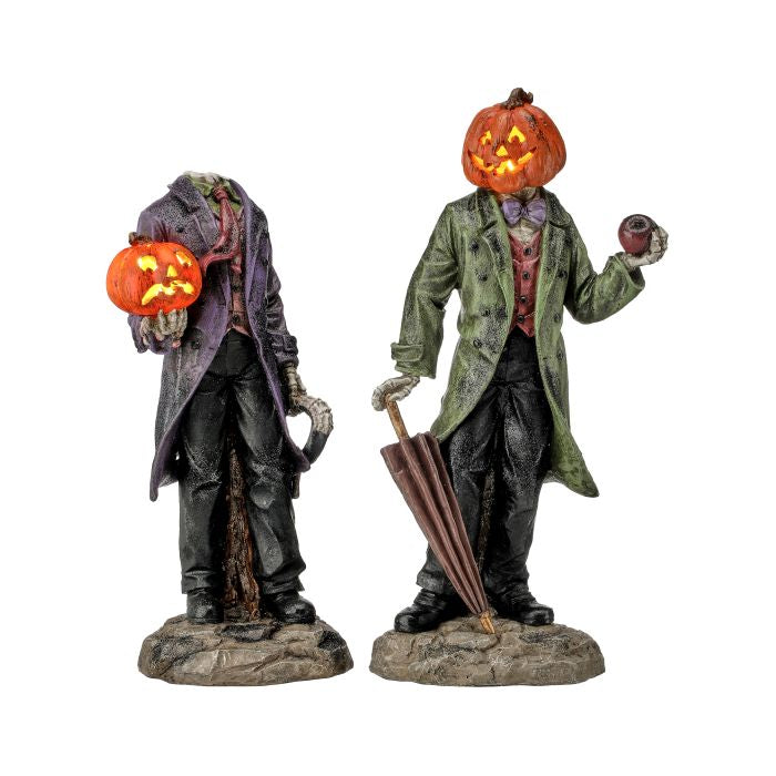 Pumpkin Head Figurines