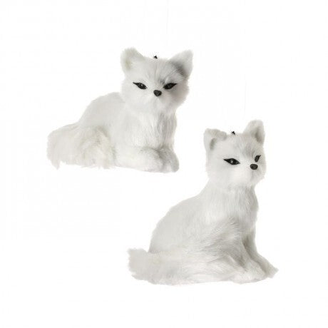 Furry Fox Ornament