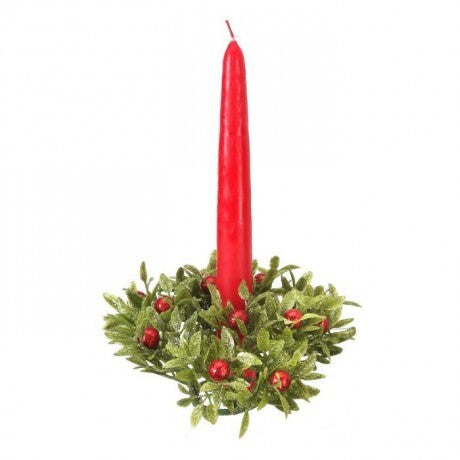 Glitter Tealeaf Berry Candle Ring