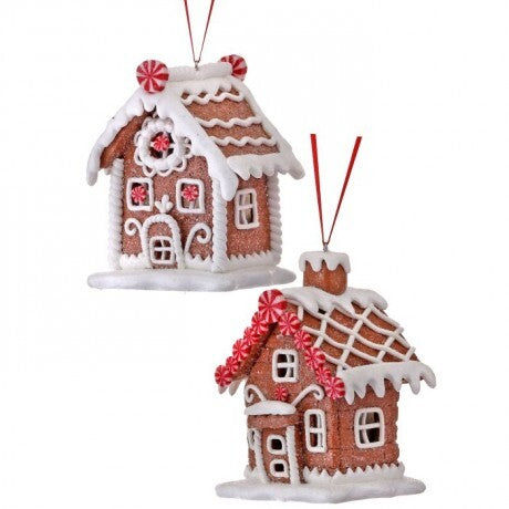 Gingerbread House Ornaments - 3 Options