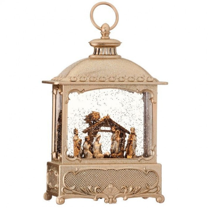 Nativity Scene Square Lantern