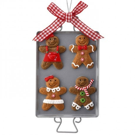 Gingerbread Cookie Sheet Ornament