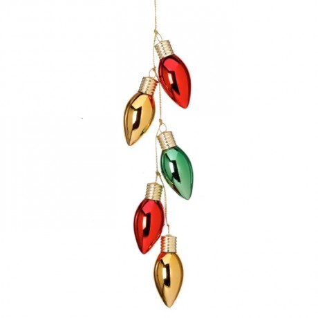 Retro Bulb Drop Ornaments