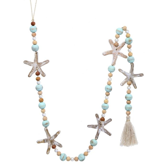 Beaded Starfish Garland