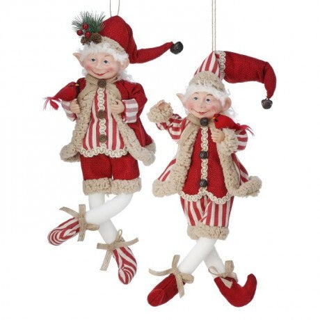 Bendable Winter Song Elves - 2 Styles