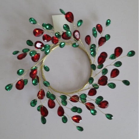 Metal Jewel Candle Ring