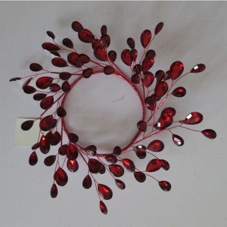 Metal Jewel Candle Ring