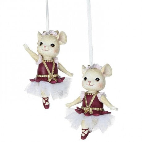 Mouse Ballerina Ornament