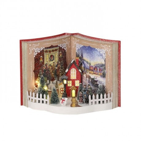 Light Up Village Caroling Storybook