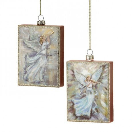 Angel on Book Ornaments