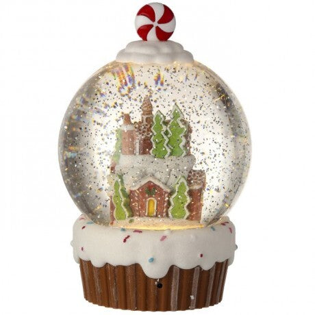 Gingerbread Cake Water Globe