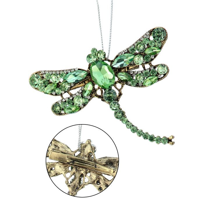 Jewel Dragonfly Pendant Ornament