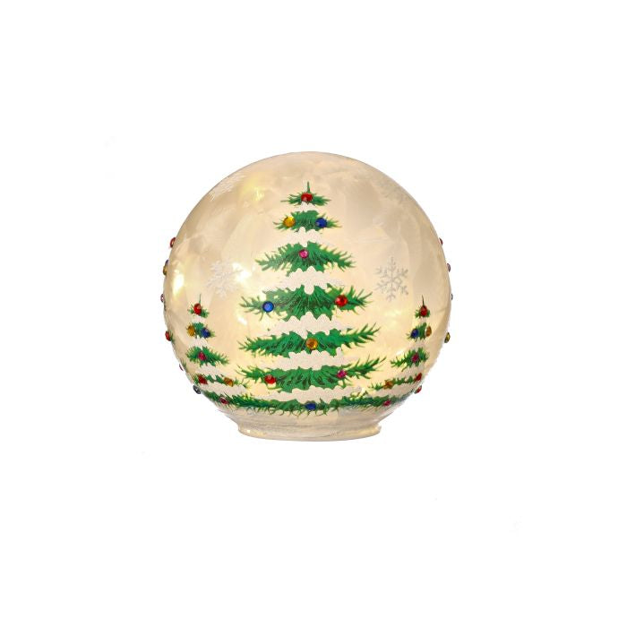 Christmas Tree Light Up Globe
