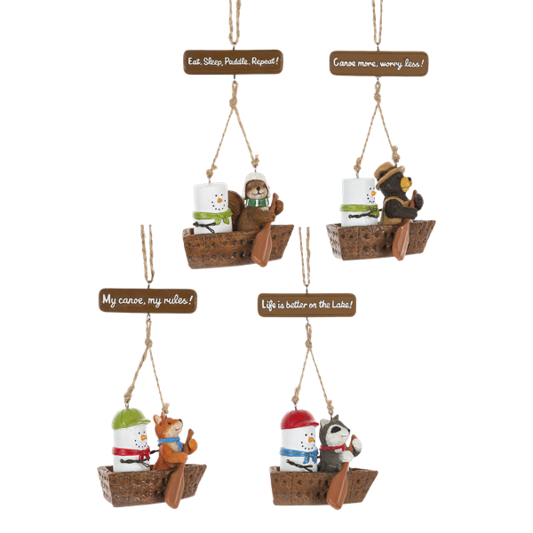 Smore Critter Friend Ornaments